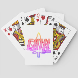 Cartes de jeu classiques Chill