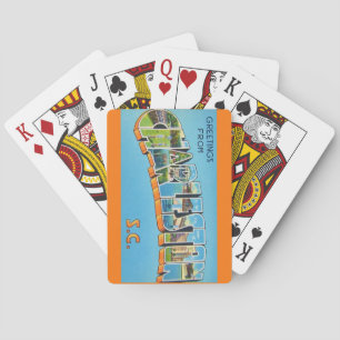 Cartes de jeu colorées Charleston SC