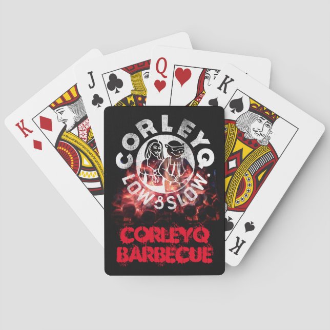 Cartes de jeu - conception du "feu" de CorleyQ (dos)
