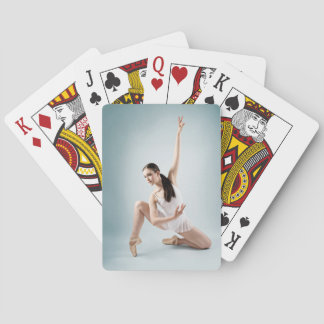 Cartes de jeu contemporaines de danseur classique