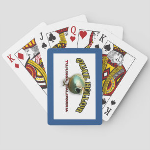 Cartes de jeu creuses de cailles