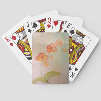Cartes de jeu d'aquarelle d'Orcid