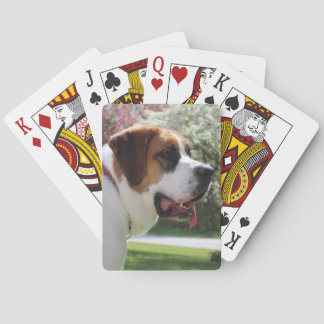 Cartes de jeu d'arbre fleurissant