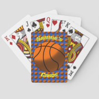 Cartes de jeu de basket-ball