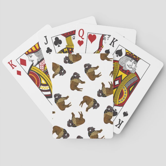 Cartes de jeu de Buffalo (dos)