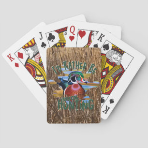 Cartes De Jeu De Canard De Bois, Carte De Jeu De C