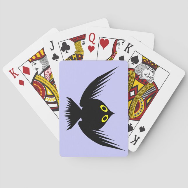 Cartes de jeu de corneille (dos)
