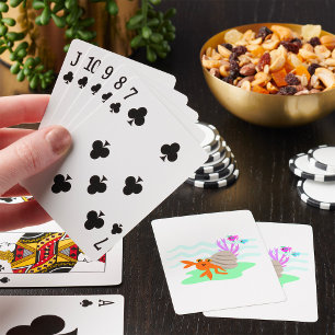 Cartes De Jeu De Crabe Hermite