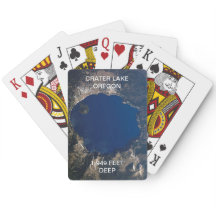 Cartes de jeu de Crater Lake