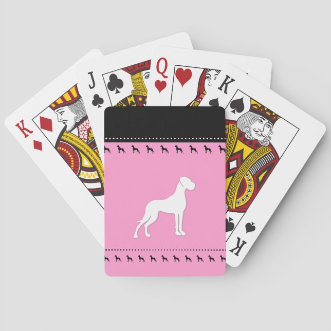 Cartes de jeu de dogue (dos)