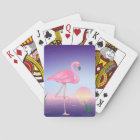 Cartes de jeu de Flamant rose