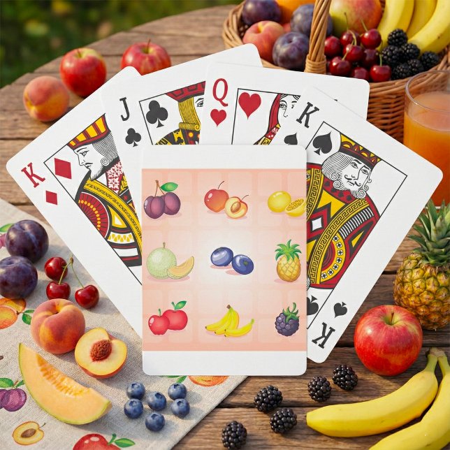 Cartes de jeu de fruits (Créateur téléchargé)