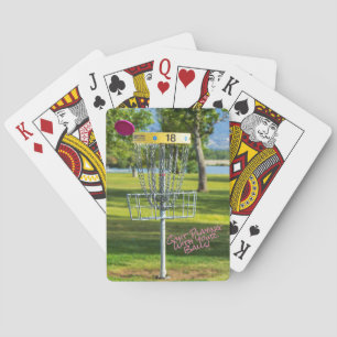 Cartes De Jeu De Golf De Disque Amusant