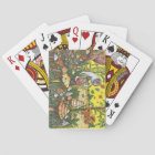 Cartes de jeu de jardin de papillon