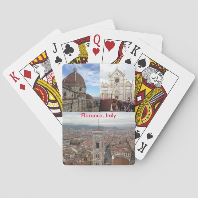 Cartes de jeu de l'Italie (dos)