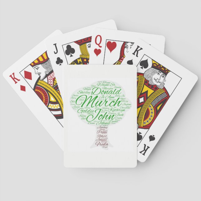 Cartes de jeu de Murch (dos)