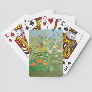 Cartes de jeu de papillons