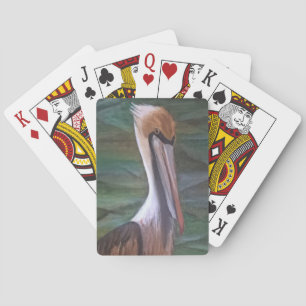 Cartes de jeu de pélican