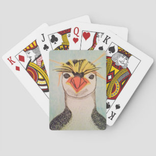Cartes de jeu de pingouin