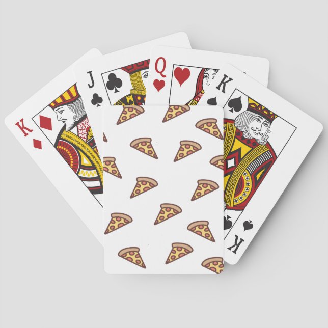 Cartes de jeu de pizza de Dreamin (dos)