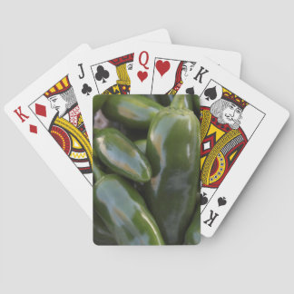 Cartes de jeu de poivrons de Jalapeno