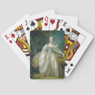 Cartes de jeu de portrait d'art