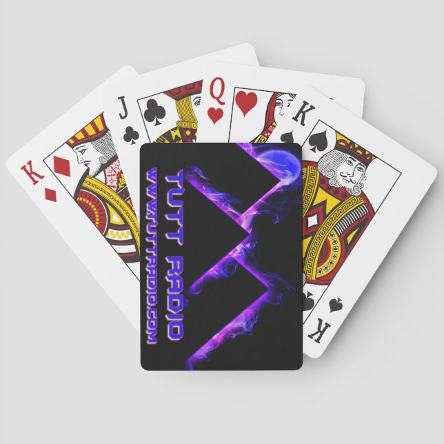 Cartes de jeu de radio de Tutt (dos)