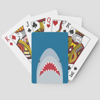 Cartes de jeu de requin