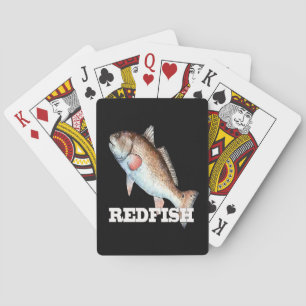 Cartes de jeu de rougets communs (noir)