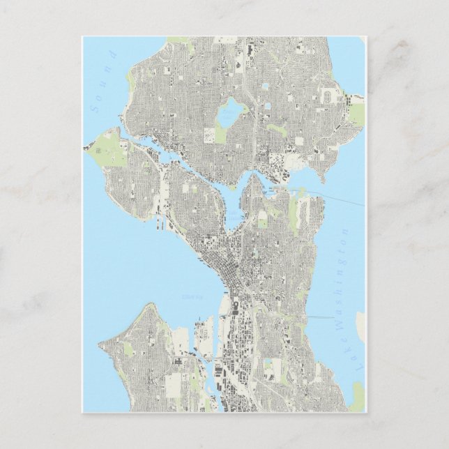 Cartes De Jeu De Seattle (Devant)