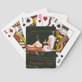 Cartes de jeu de souvenir de Vintage voyage