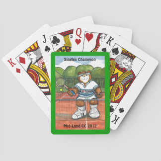 Cartes De Jeu De Tennis