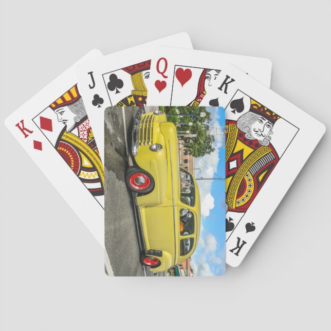 Cartes De Jeu De Voiture Classique (dos)