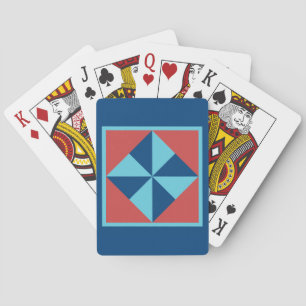 Cartes de jeu d'édredon - bloc de soleil
