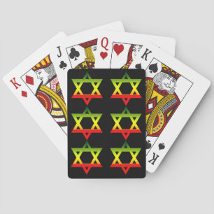 Cartes de jeu d'étoile de David