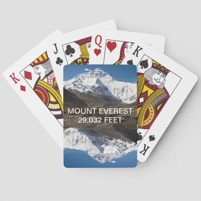 Cartes de jeu du Mont Everest (dos)