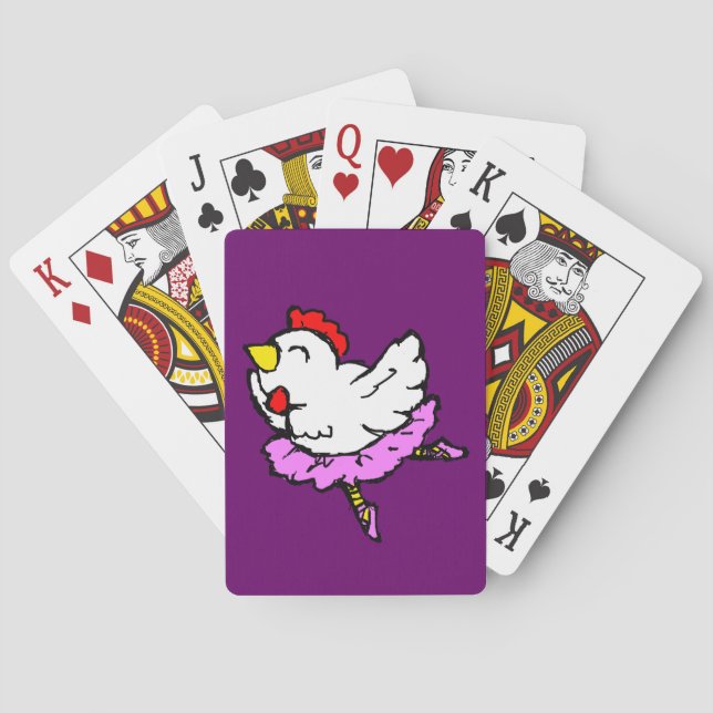 Cartes De Jeu En Pointe (dos)