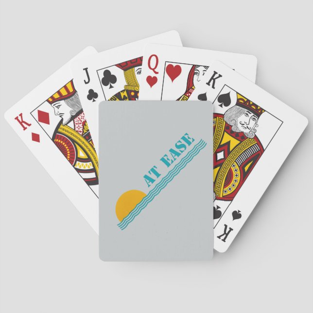 Cartes de jeu faites sur commande "à aise" (dos)