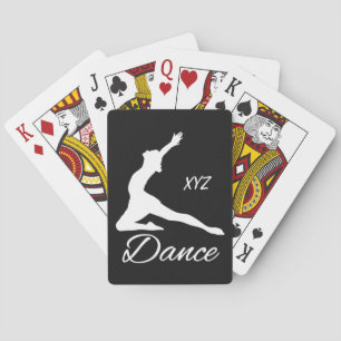 Cartes de jeu faites sur commande de monogramme et