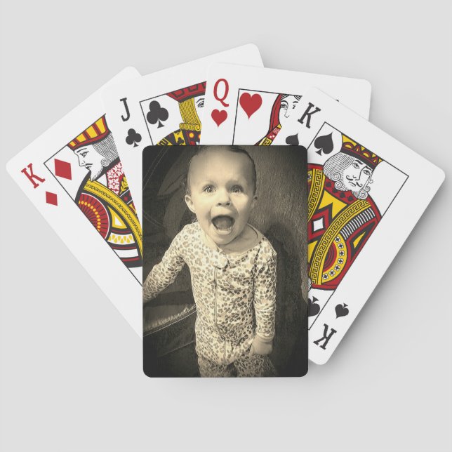 Cartes de jeu faites sur commande de photo (dos)