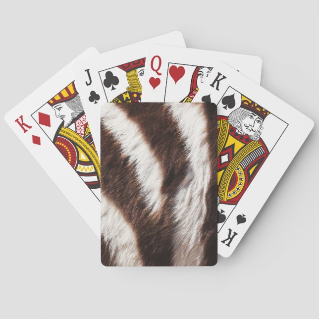 Cartes de jeu faites sur commande d'impression de (dos)