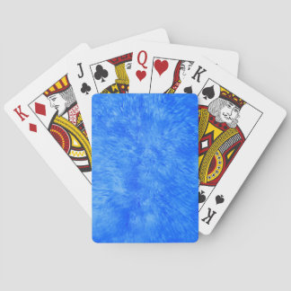 Cartes de Jeu Frénésie Fourrure Bleue