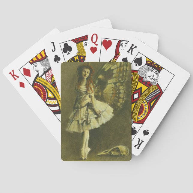 Cartes de Jeu Gothique Fée (dos)