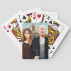 Cartes de jeu gothiques américaines de l'élection