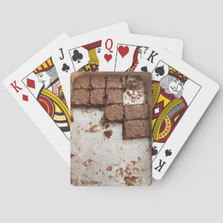 Cartes de jeu implorantes de "brownie"