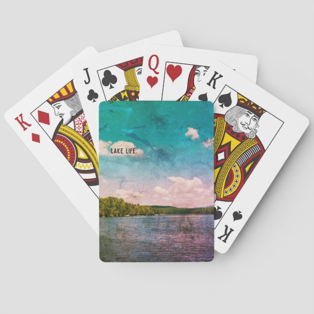 Cartes de jeu Lake Life (dos)
