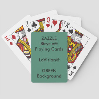 Cartes de jeu LoVision® pour Vélo® Personnalisé VE