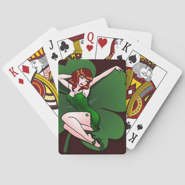 Cartes de jeu Lucky Luck St Patrick's Cards (dos)