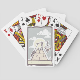 Cartes de jeu maçonniques de pyramide