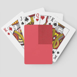 Cartes de jeu modernes tomates rouges - personnali